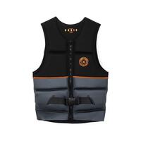 RONIX 2020 Supreme L50S Vest (Black/Charcoal/Orange) - L