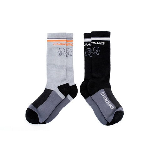 CHROMAG  Pace Socks (Black/Grey) - L