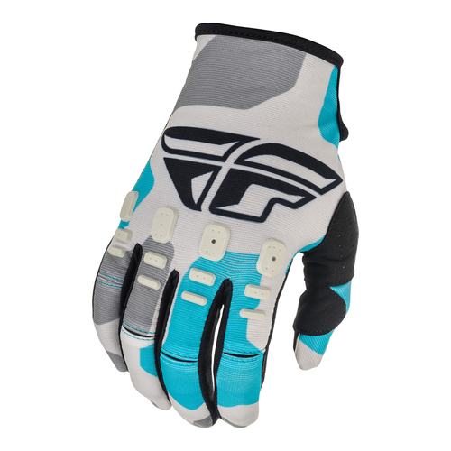 FLY 2021 Kinetic K221 Glove (Youth Grey/Blue)