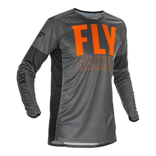 FLY 2021 Lite Hydrogen Jersey (Grey/Orange/Black)