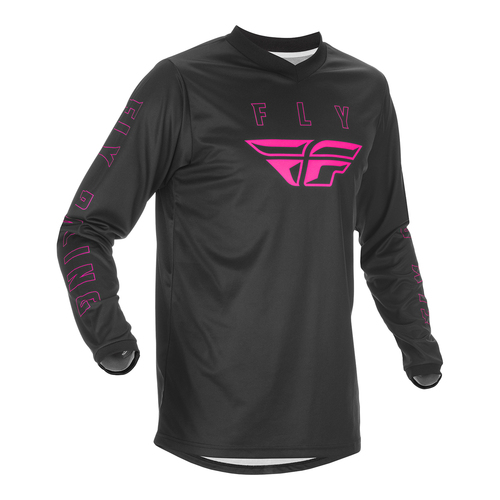 FLY 2021 F-16 Jersey (Youth Black/Pink)