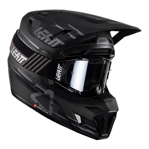 LEATT 9.5 Helmet & Goggle Kit (Carbon)