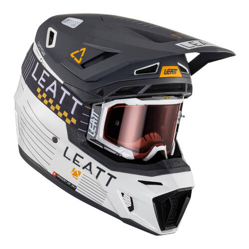 LEATT 8.5 Helmet & Goggle Kit V23 (Metallic)