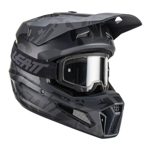LEATT 3.5 Helmet & Goggle Kit (Stealth)