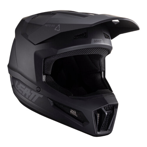 LEATT 2024 2.5 Moto/MTB Helmet (Stealth)
