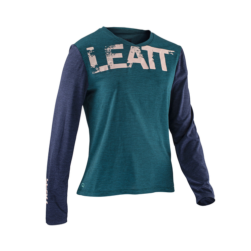 LEATT 2021 MTB 2.0 Long Sleeve Jersey (Women's Jade)