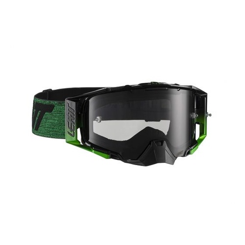 LEATT 6.5 Velocity Goggle Black/Green Dark Smoke Lens