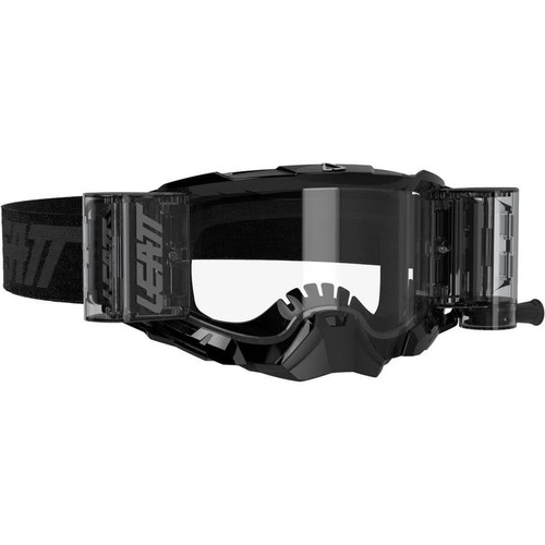 LEATT 5.5 Velocity Goggle Roll-Off Black Clear Lens 83%
