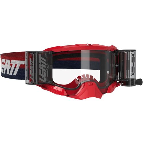 LEATT 5.5 Velocity Goggle Roll-Off Red Clear 83%