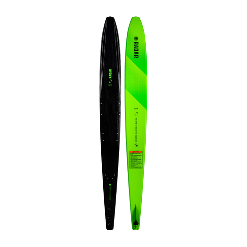 RADAR 2022 Graphite Vapor Ski (Black / Volt Green)