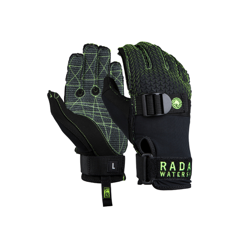 RADAR 2022 Hydro-K Inside-Out Glove (Matte Black / Volt Green)