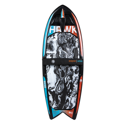 RADAR Hawk KneeBoard (Caffeinated Orange / Mint)