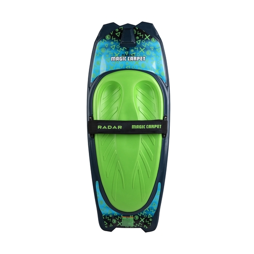 RADAR Magic Carpet KneeBoard (Teal / Fluorescent Green)