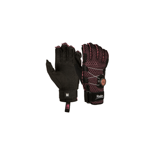 RADAR Lyric-A Boa inside-Out Glove (Black / Pink Ariaprene)