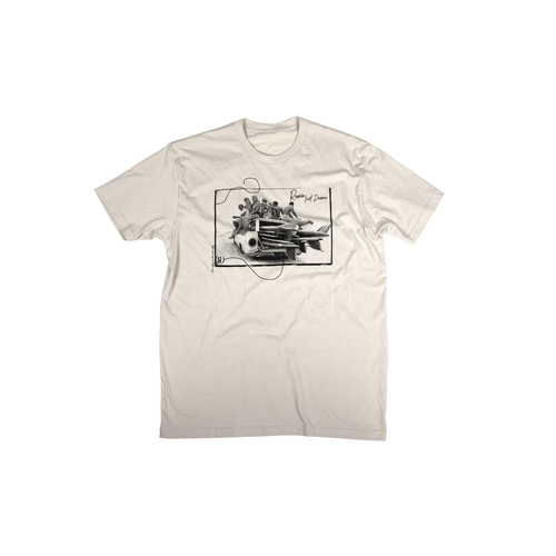 RONIX 2021 Surf Babe T-Shirt (Vintage Tan/Black)