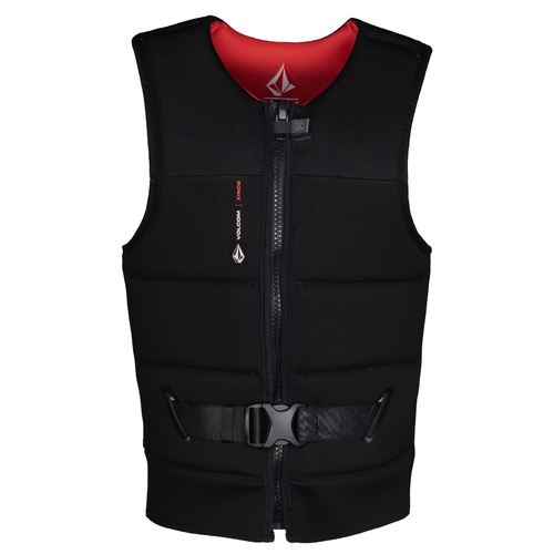 RONIX 2022 Volcom L50S Vest (Black/Viper Red)