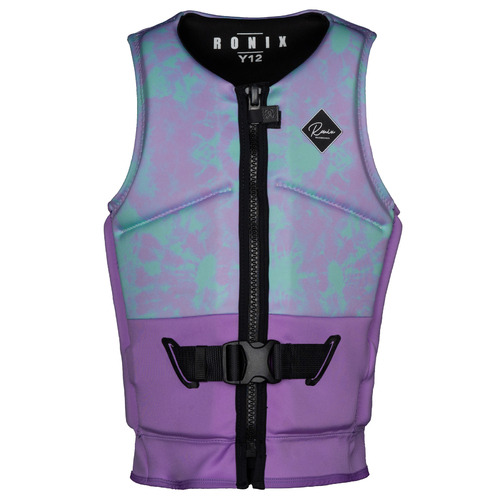 RONIX 2022 Prom Queen Teen L50S Vest (Purple/Blue Tie Dye)