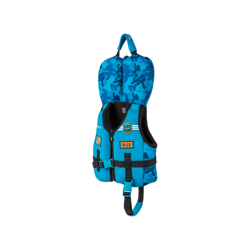 RONIX Top Grom Boy's CGA Vest (Blue Camo) - Inf/Toddler (Up to 30lbs)