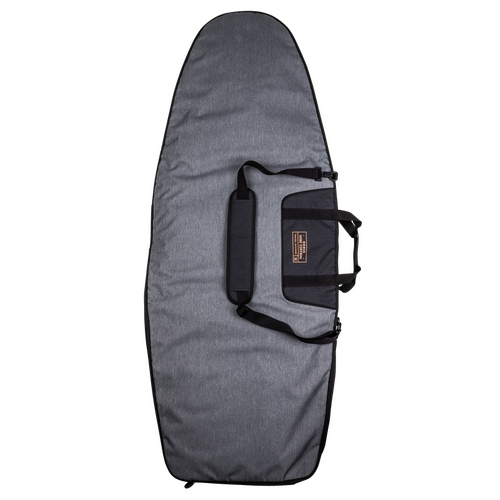 RONIX Dempsey Surf Case w/3D Fin Box (Charcoal / Orange) - Up to 5'9