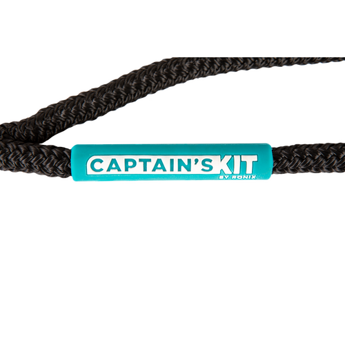 Captain's Kit 6ft Quick Release Adjustable Bungee Boat Dock Tie (Blue)