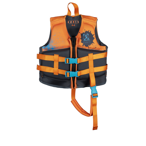 RONIX 2021 Vision L50S Vest (Orange Paint Splatter)
