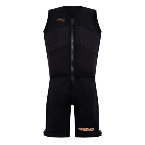 WING Wetsuits PRO JNR Foot & Jump Suit (Black)