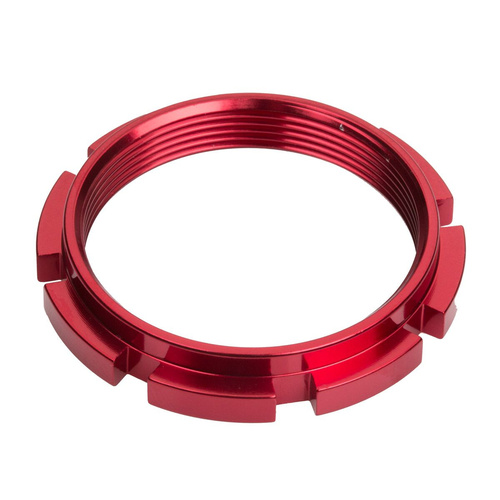 BOX ONE 8 PRONG LOCK RING RED