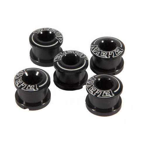 ELEVN Alloy Chainring Bolts (Black) - 6.5mm x 4mm